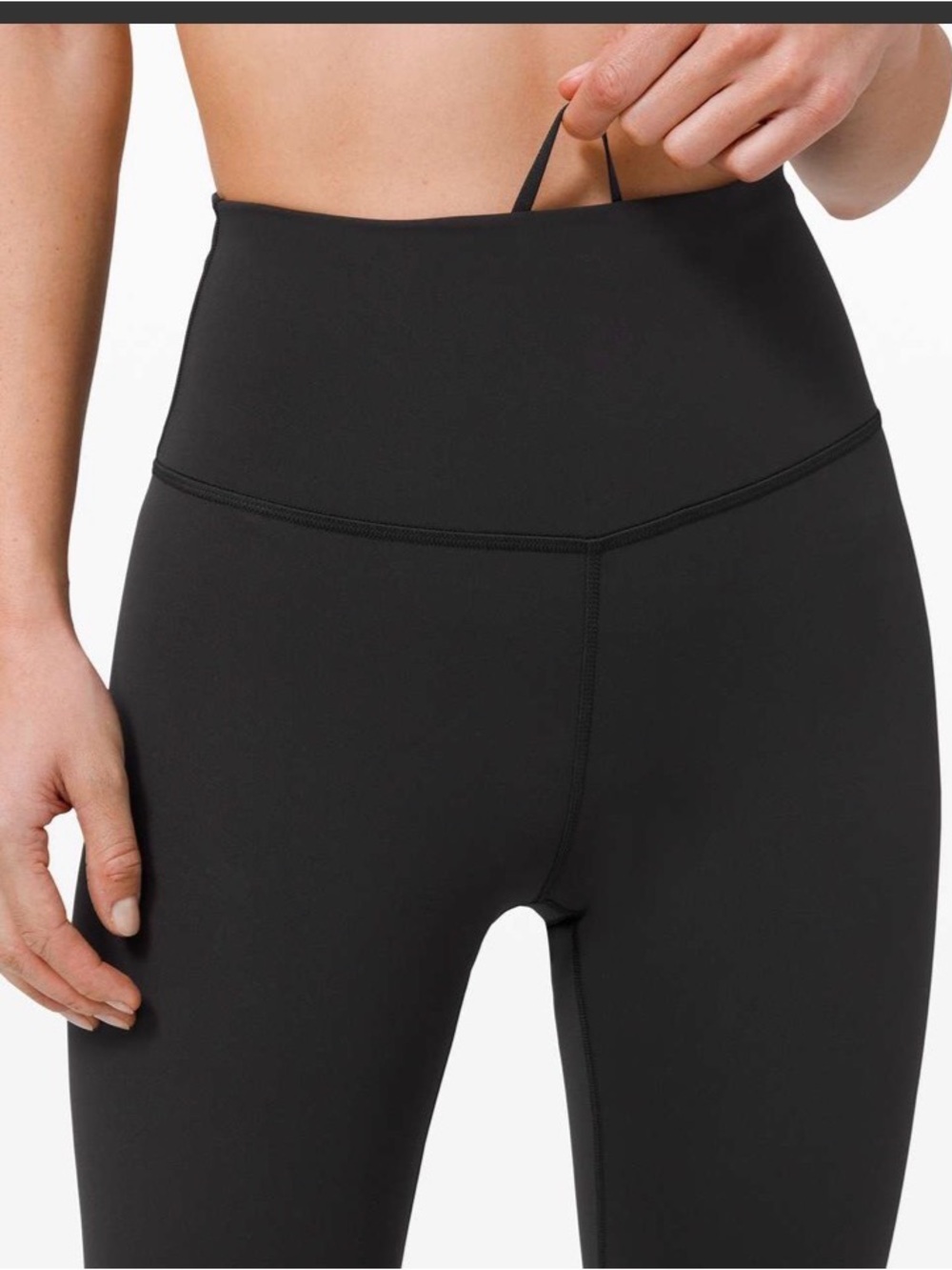 Lululemon Wunder Train High-Rise Tight 25" Black (First Release) Size 16 - Picture 3 of 14